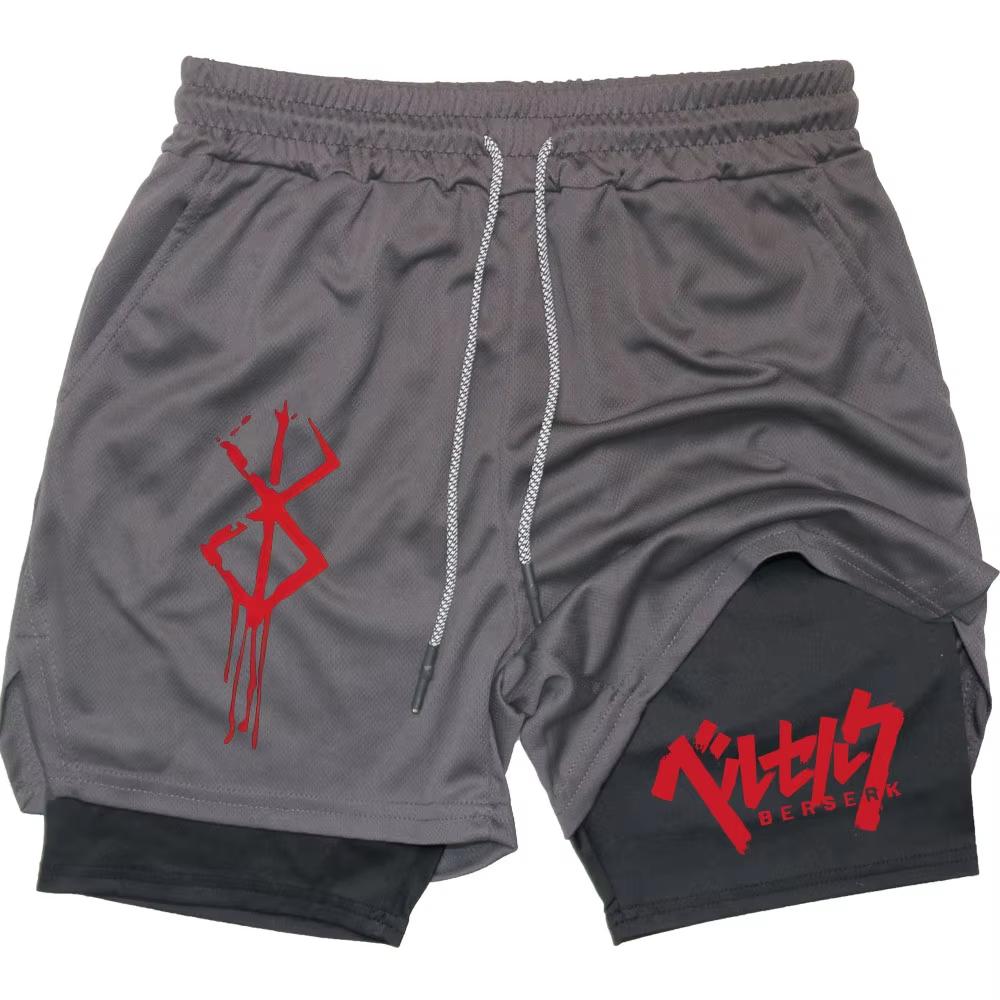 Guts the Black Swordsman Gym Shorts