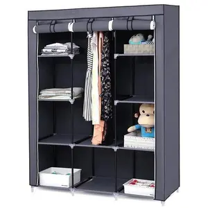 Non Woven Wardrobe 4 Layers 10 Grids