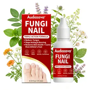 Toenail Fungal Treatment, Antifungal Solutionfor Toenails & Fingernails, Triple Action Formula,Natural Therapy, 0.5 FI Oz, Removes Fungus,Repairs & Renews Damaged Nails, AntimycoticSolution
