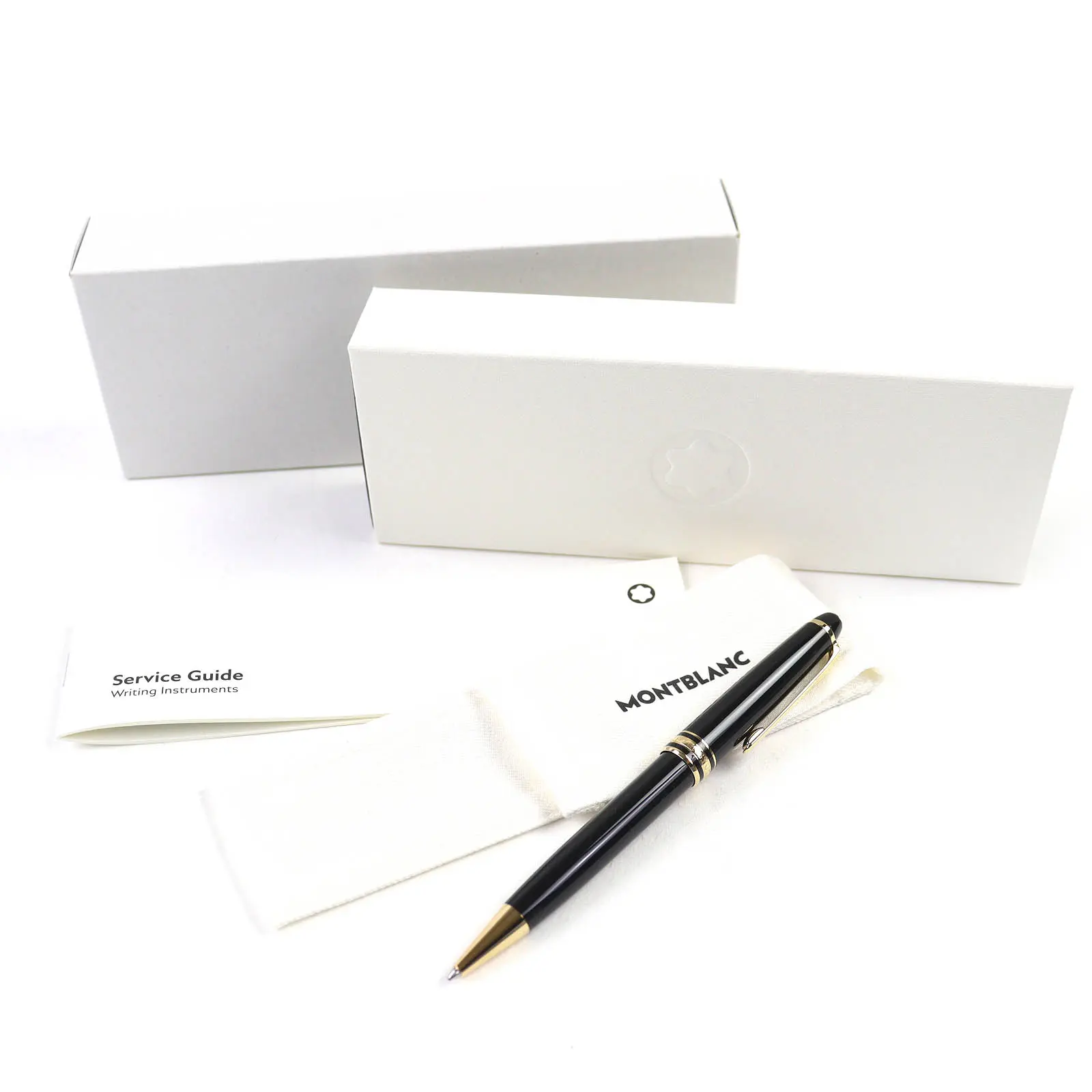 Pre-owned Montblanc Others Small Leather Goods Meisterstück Ballpoint Pen