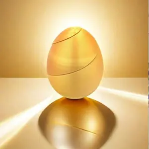 3D Spiral Print Color Egg, Creative Stress Relief Toy, Easter Egg, Halloween, Christmas, Thanksgiving Decor, Birthday Gift, Random Gradient Color