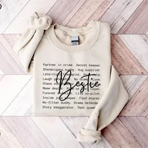 Bestie Sweatshirt Best Friends Shirt Gift for Best Friend Matching Best Friends Shirt Best Friend Birthday Shirt Best Friend Sweatshirt Made in USA