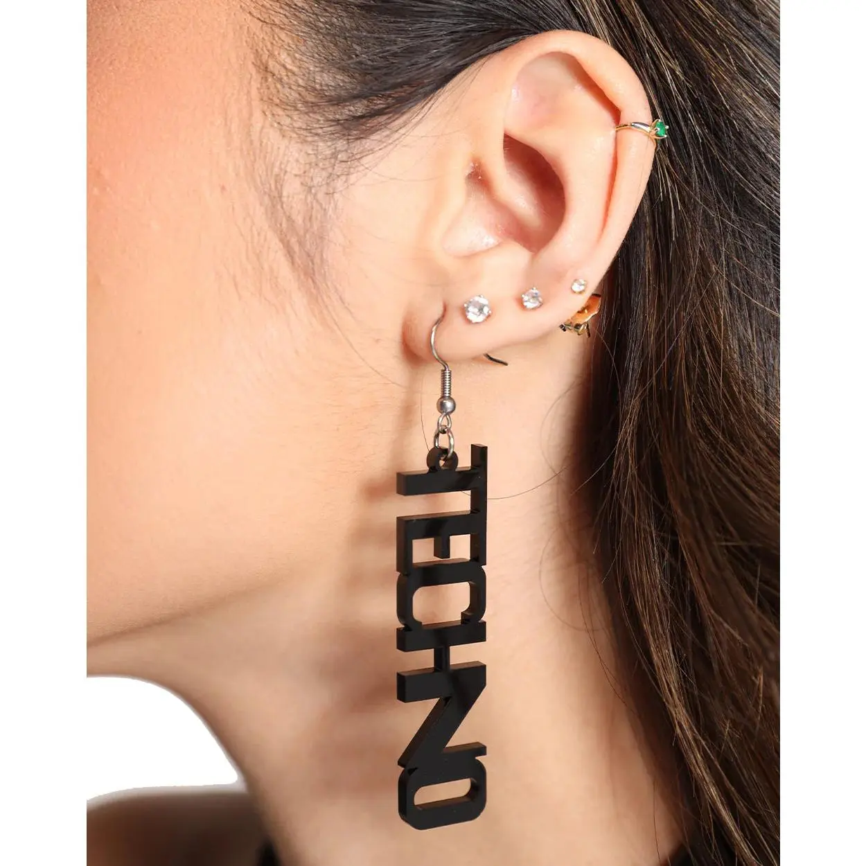 Techno Earrings