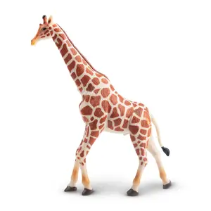Toymany Hand-Painted Giraffe Figurine Wildlife – Realistic Animal Model, Ideal for Early Education, Montessori Sensory Play, Cake & Party Decorations, Desk & Home Décor, Thoughtful Gifts, and Collectible Figurine for Enthusiasts