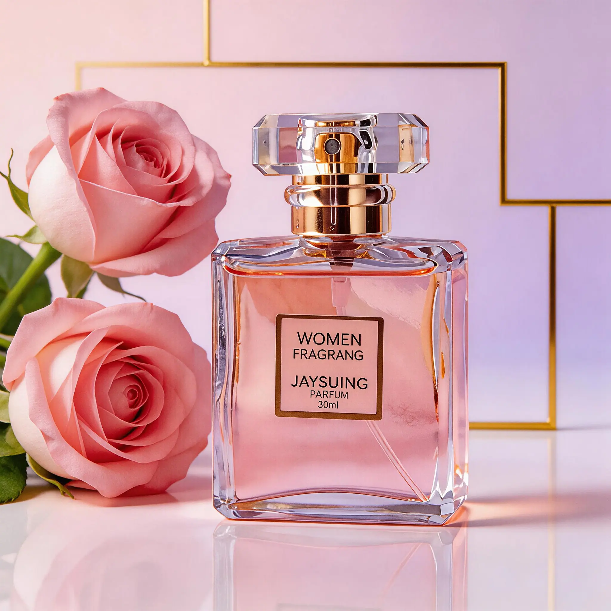 Luxury Floral Woody Perfume for Women - Lavender & Rose with Earthy Patchouli Base Note | Daily Wear Fragrance
