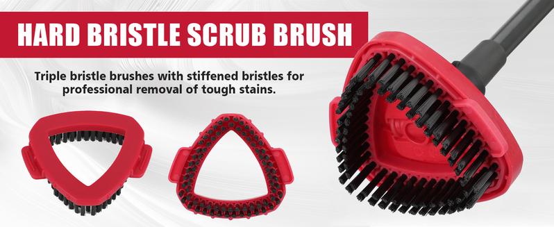 Scrub Brush Head Refills for O-Cedar RinseClean 2-Tanks System Spin Mop Replace Head for Ocedar Mopping Cleaning o cedar Triangle Scrubbing