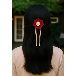 The Death Blossom Hair Pin