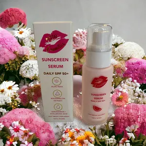 SPF 50 SUNSCREEN ALOE WATERMELON HYALURONIC ACID AND Niacinomide