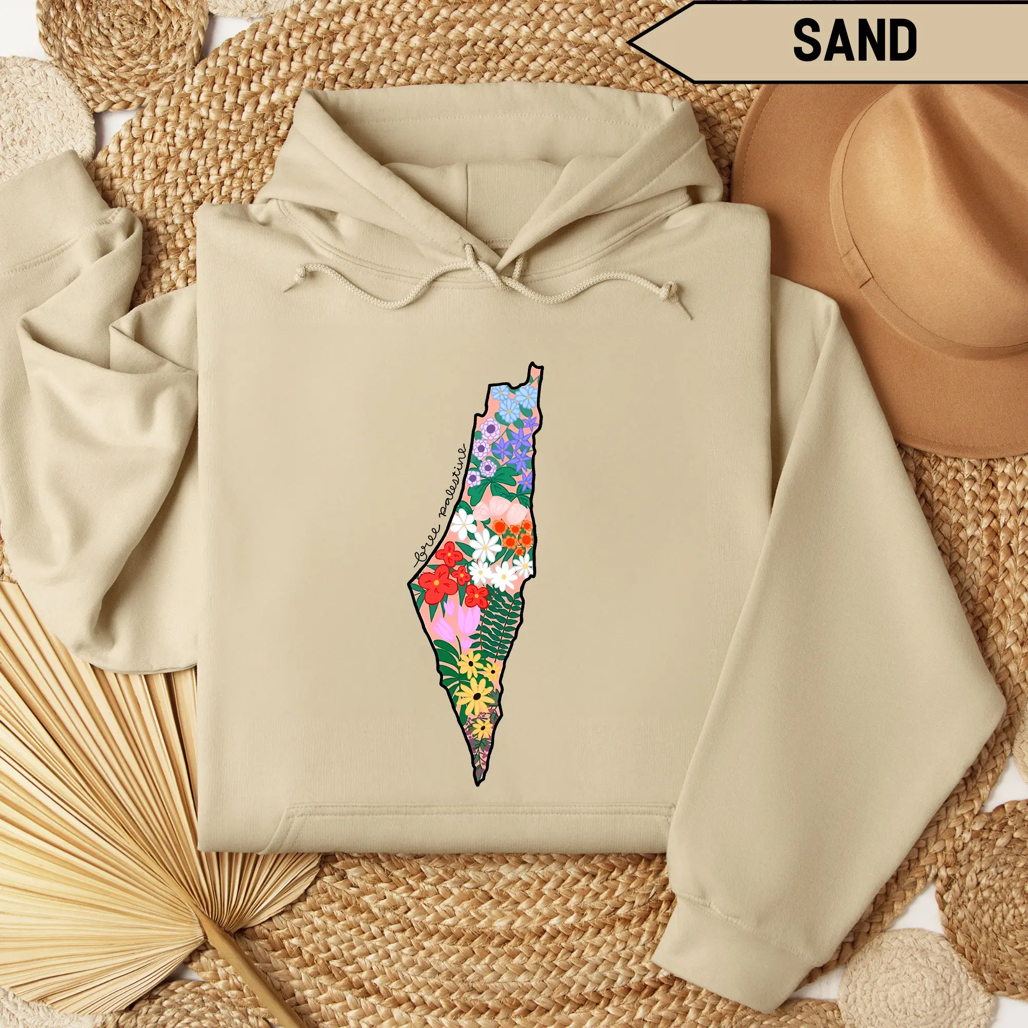 Short-sleeved Cotton T-shirt Show Your Support with Our Committed to Palestine T-shirts, flower shirt free Palestine winter hoodie Menswear Soft