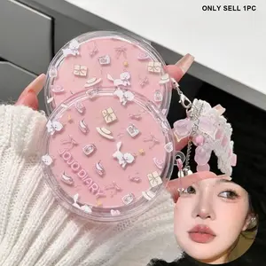 OJO DIARY Kitten Cushion BB Cream Makeup Cream | Long-lasting Hydrating Base, Lightweight Oil-Control for Glowy Skin