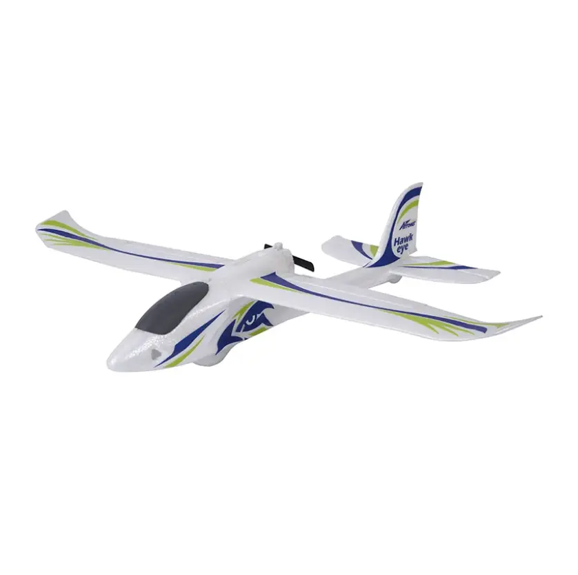 Hawkeye 600mm RTF Hobby RC Plane Trainer - Beginner-Friendly Electric Remote Control Airplane with Remote, Battery, Charger, Flight Controller, Remote Control Airplanes