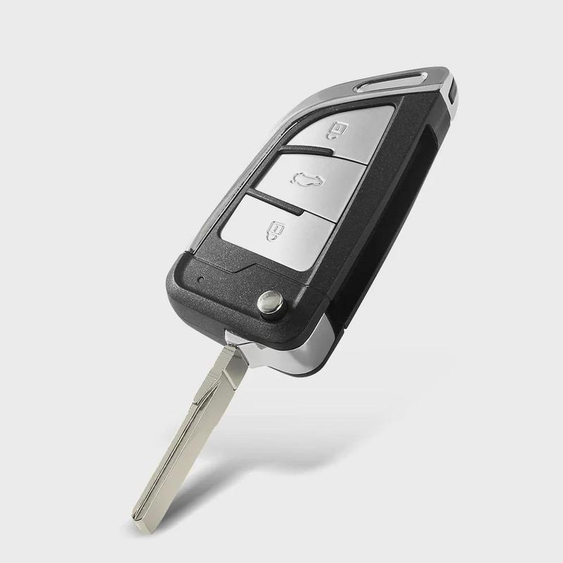 Dandkey 2 3 Button Flip Car Key Case Shell Housing For For Volkswagen for Vw Jetta Golf Polo Passat Beetle for Skoda for Seat B5