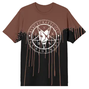 INK Distressed Pentagram T-Shirt