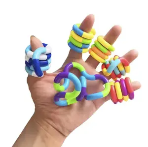 Multicolor Twisty Fidget Detachable and assemblable Toys for Adults,Boys,Girls for Relaxation,Anxiety Stress Relief,Decompression-Squeeze, Twist, Chain Spinner Alternative Gift