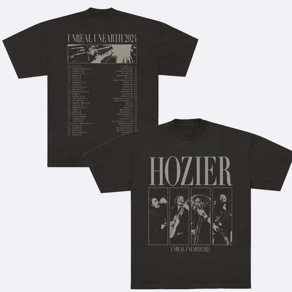 Hozier Unreal Unearth Photo Tour Two Sides T-Shirt