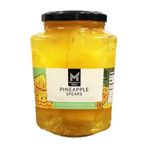 Pineapple Spears in Coconut Water, 42 oz