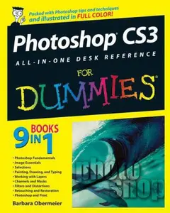 USED-Photoshop CS3 All-in-One Desk Reference For Dummies by Barbara Obermeier (Paperback)