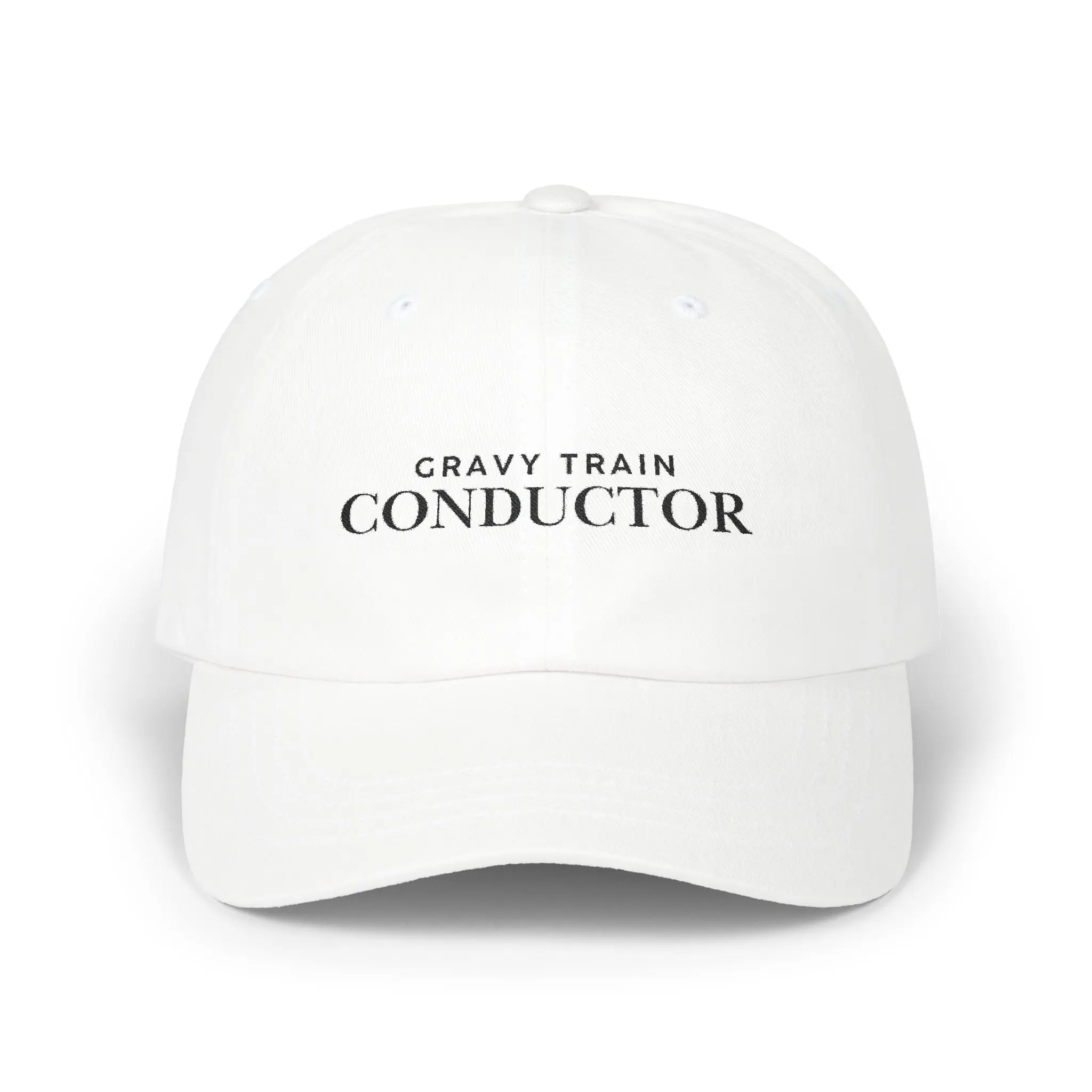Gravy Train Conductor Dad Cap, Funny Dad Hat, Gift for Him, Casual Wear, Stylish Cap