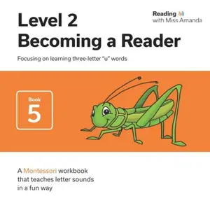 USED-Reading with Miss Amanda Level 2: Becoming a Reader: Focusing on learning three-letter u words by Amanda Riccetti (Paperback)