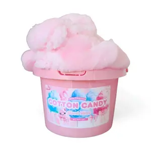 Cotton Candy Cloud Fluff Slime - 10 oz Bucket - Non-Sticky - Sensory - Made in USA
