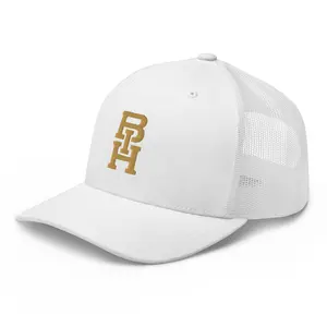 BIH Monogram Trucker Cap - Gold Embroidery | Ljiljan