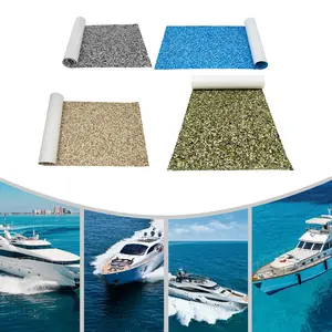 5mm Thick EVA Non Slip Boat Deck Flooring Mat Waterproof Camouflage Design for Kayak RV Pontoon SUP Paddle Board Pool Stairs 240x90cm Self Adhesive Easy Install
