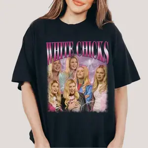 Vintage White Chicks Movie Shirt – Homage Tee Featuring Kevin & Marcus Copeland, Tiffany & Brittany Wilson