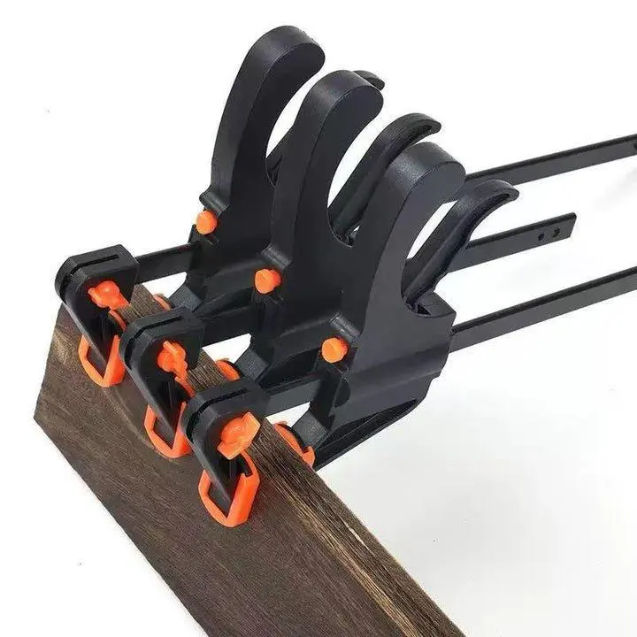 Jhome 4" F wood clamps heavy duty spring clamps for woodworking