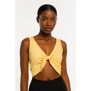 Lycra Top with Open Front and Adjustable Fit