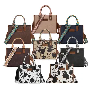 Wrangler Tote Bag for Women Aztec Western Retro Purse Top Handle Handbags Wrangler Tote Bag for Women Aztec Western Retro Purse Top Handle Handbags