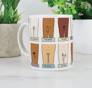 Rude Willy Penis Mug Offensive Mug Adult Humour Cock Ceramic Novelty Gift