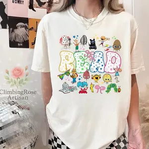 Read Children’s Books Shirt, Book Lover Tee, Teacher T-Shirt, Elementary Teacher Gift, Kindergarten Reading Shirt A