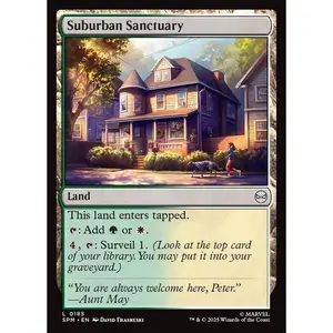 Suburban Sanctuary (185) - [Foil] Marvel's Spider-Man (SPM)