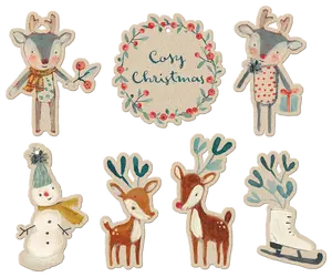 Maileg Gift Tags, 14 pcs - Cosy Christmas