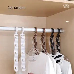 Stackable Magic Clothes Hook, Wardrobe Hanging Rack, Multi-Functional Storage Hanger, Large Capacity Organizer, Space Saving Solution