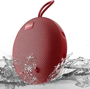 Wireless Shower Speaker, Small Outdoor Portable Speaker IPX8 Waterproof Bluetooth Speaker