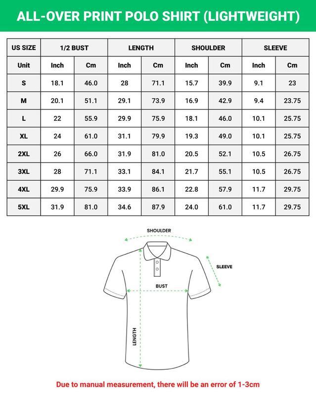 Bigfoot Golf Polo Shirt – Funny Graphic Design, Men’s Performance Athletic Fit Polo for Comfortable Golf Wear