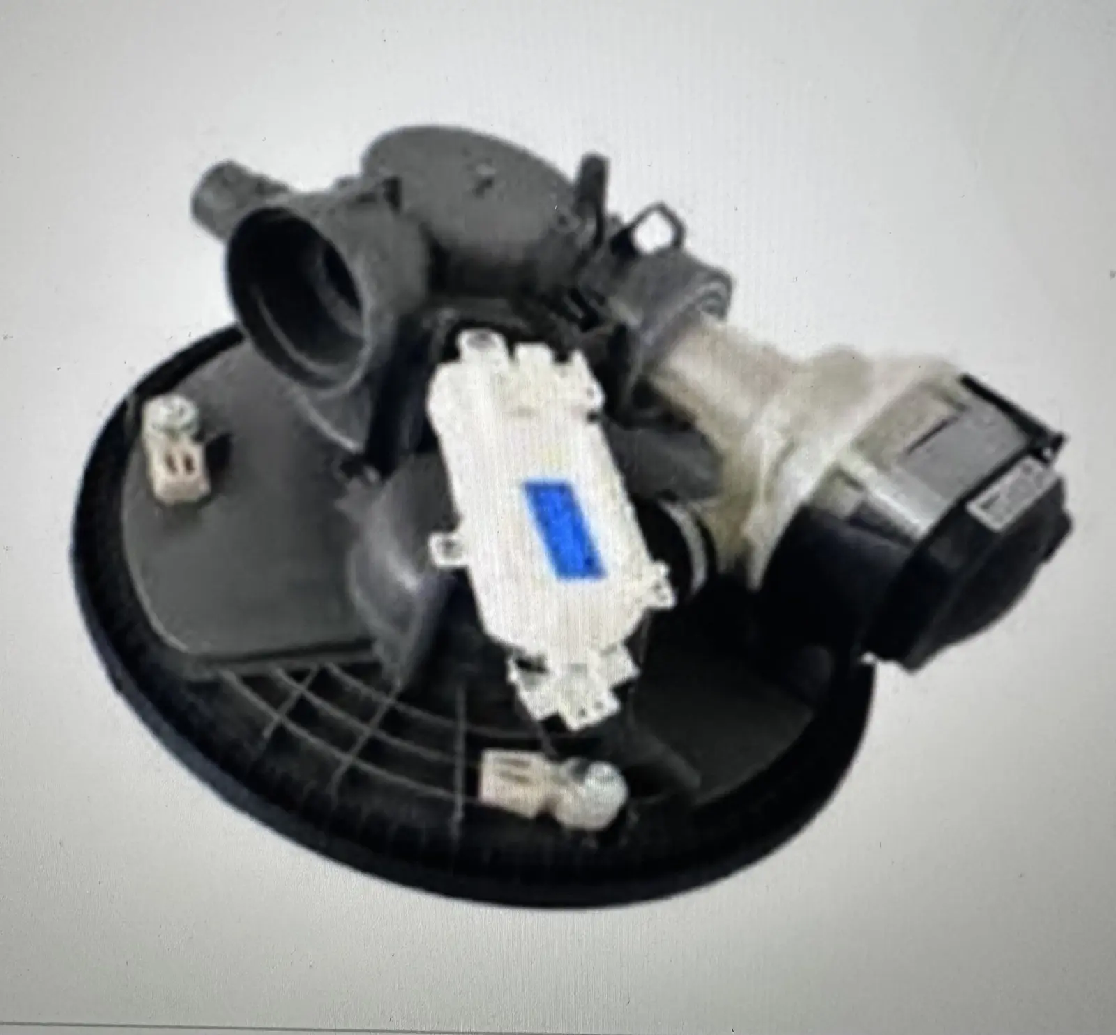Genuine OEM W10902372 Dishwasher Pump & Motor Assembly (Round Sump) for KitchenAid KDTE254E Series