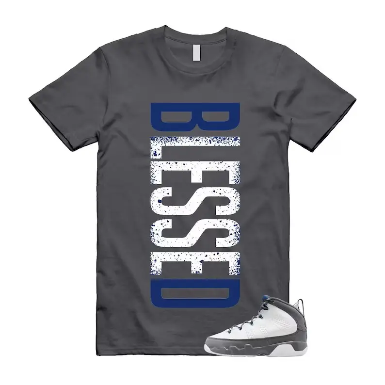 French Blue Flint Grey White 2026 T Shirt Match VERTBLS