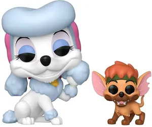 Funko POP! & Buddy: Oliver & Company - Georgette with Tito (Disney)  [COLLECTIBLES] Vinyl figurine/statue, Collectible