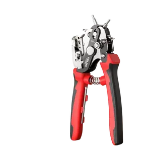 6-in-1 hole-punching tool - multi-functional household belt hole puncher - waistband leather paper hole puncherLeather Grommet Tool and Eyelet Kit  More Precise Punching   New Distance Locator  Stainless Steel Perforation Needle Puncher Multi-Function