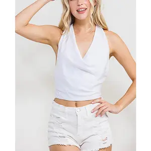 Cowl Open Back Top
