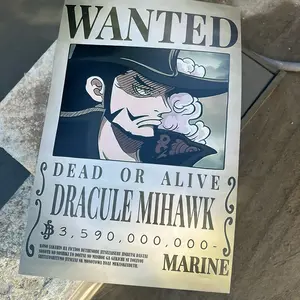 Mihawk Wanted Poster
