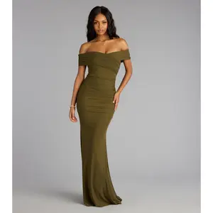Allison Off-The-Shoulder Mermaid Formal Dress