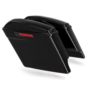 TCMT 5'' Stretched Saddlebag 6x9'' Speaker Lid Cutout Fit For Harley Road Glide 2014-2024