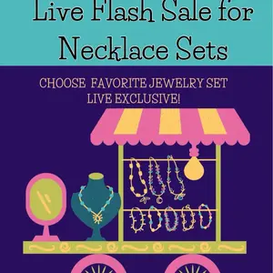 Live Flash Sale for Necklace Sets Choose Your Favorite Jewelry Set Exclusive Offer