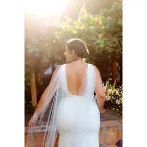 Detachable Tulle Shoulder Wing Set Veil Alternative