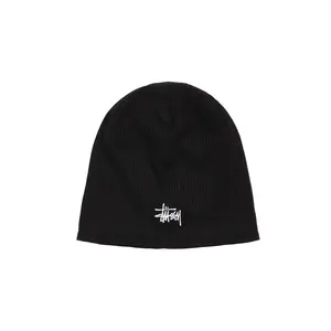 WAFFLE SKULLCAP "Black" STUS354