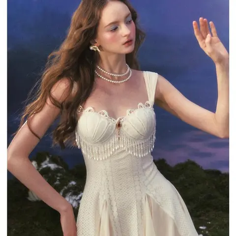 "Siren's Song" Dress Casual Womenswear Overall Summer Sleeveless Basic Minimalist