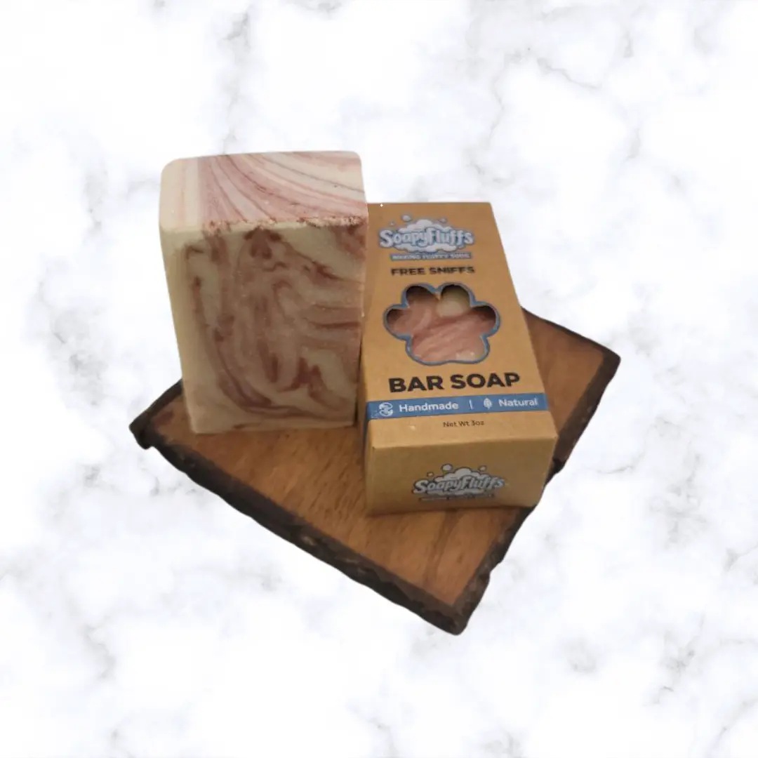 Cherry Almond Tallow Soap - Nostalgic Scent & Deeply Moisturizing Bar